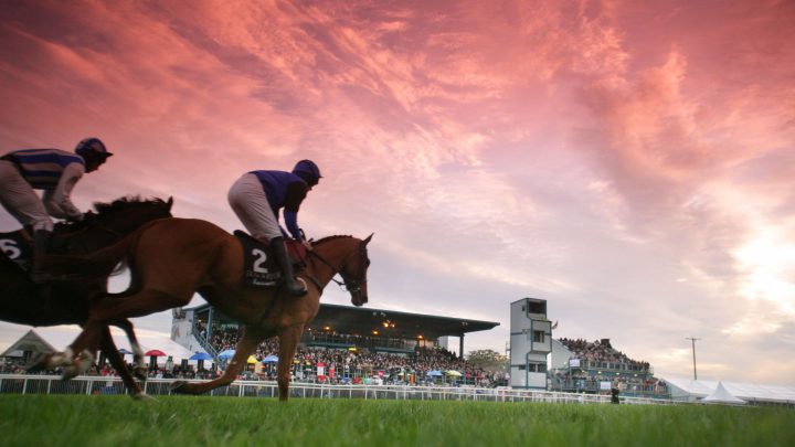 Down Royal Racecourse at Sunset
