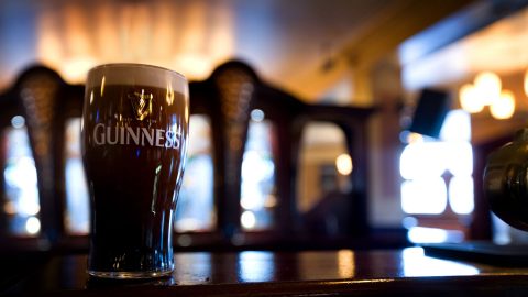 Errigle Inn pint of Guinness