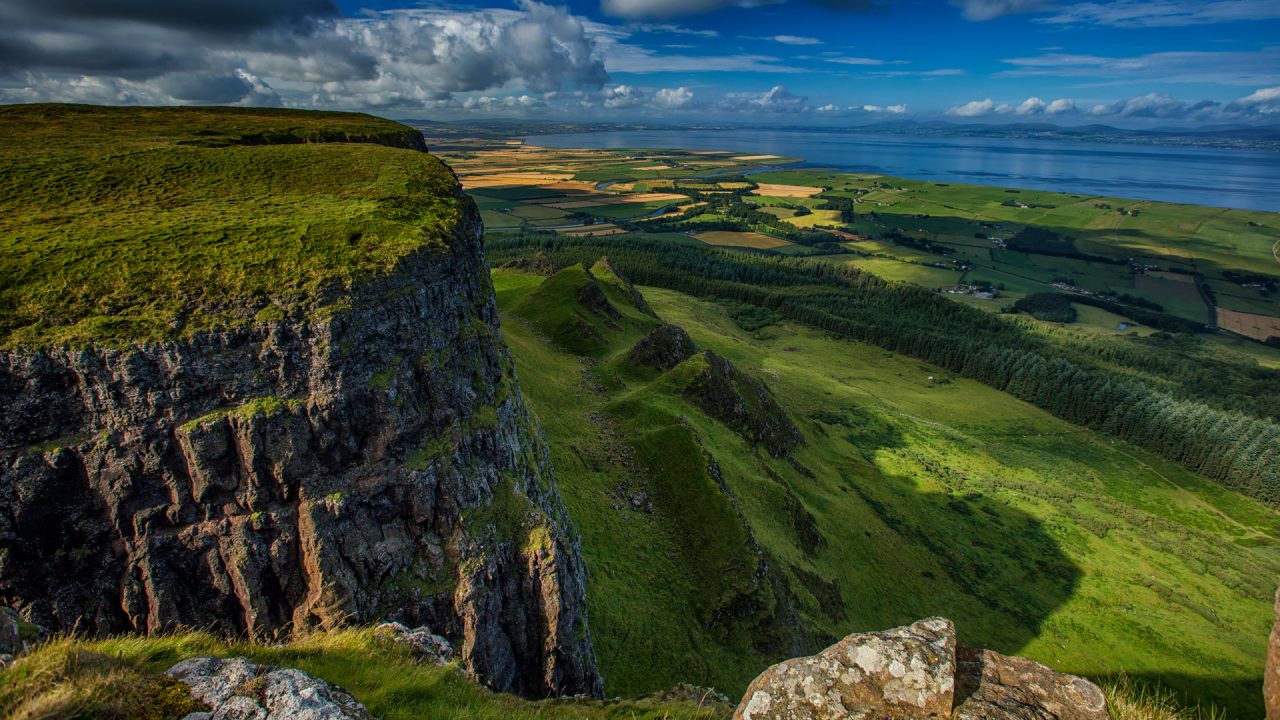 Game of Thrones Filming Location Binevenagh was featured as the Dothraki Grasslands