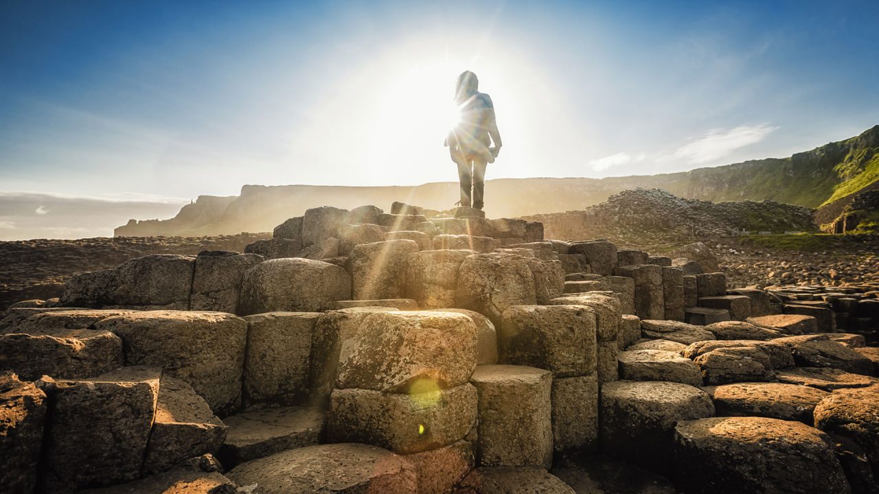 Giant's Causeway Silhouette Image by: Story Travelers