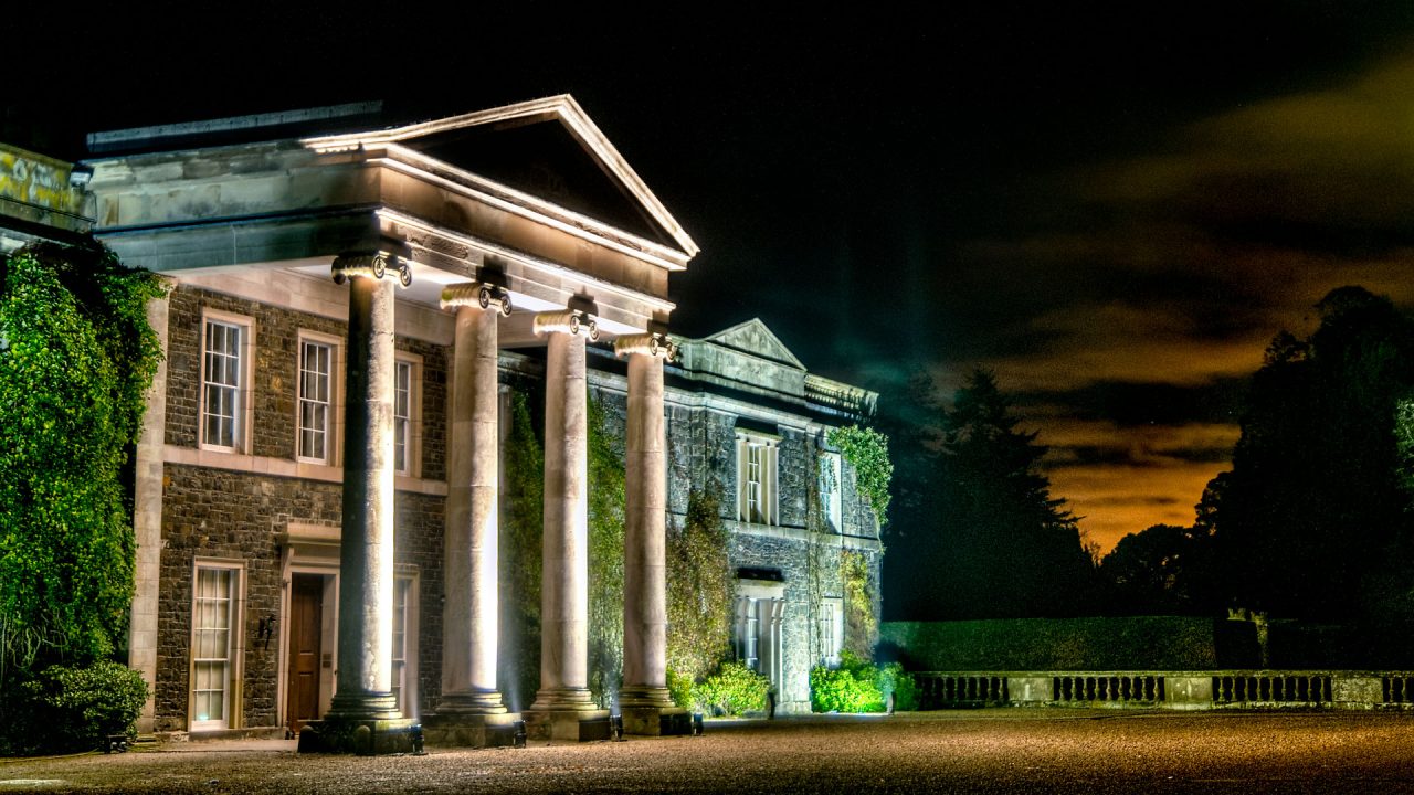 Mount Stewart at night
