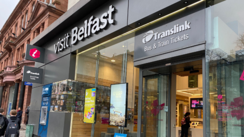 Visit Belfast Welcome Centre 1 with Translink