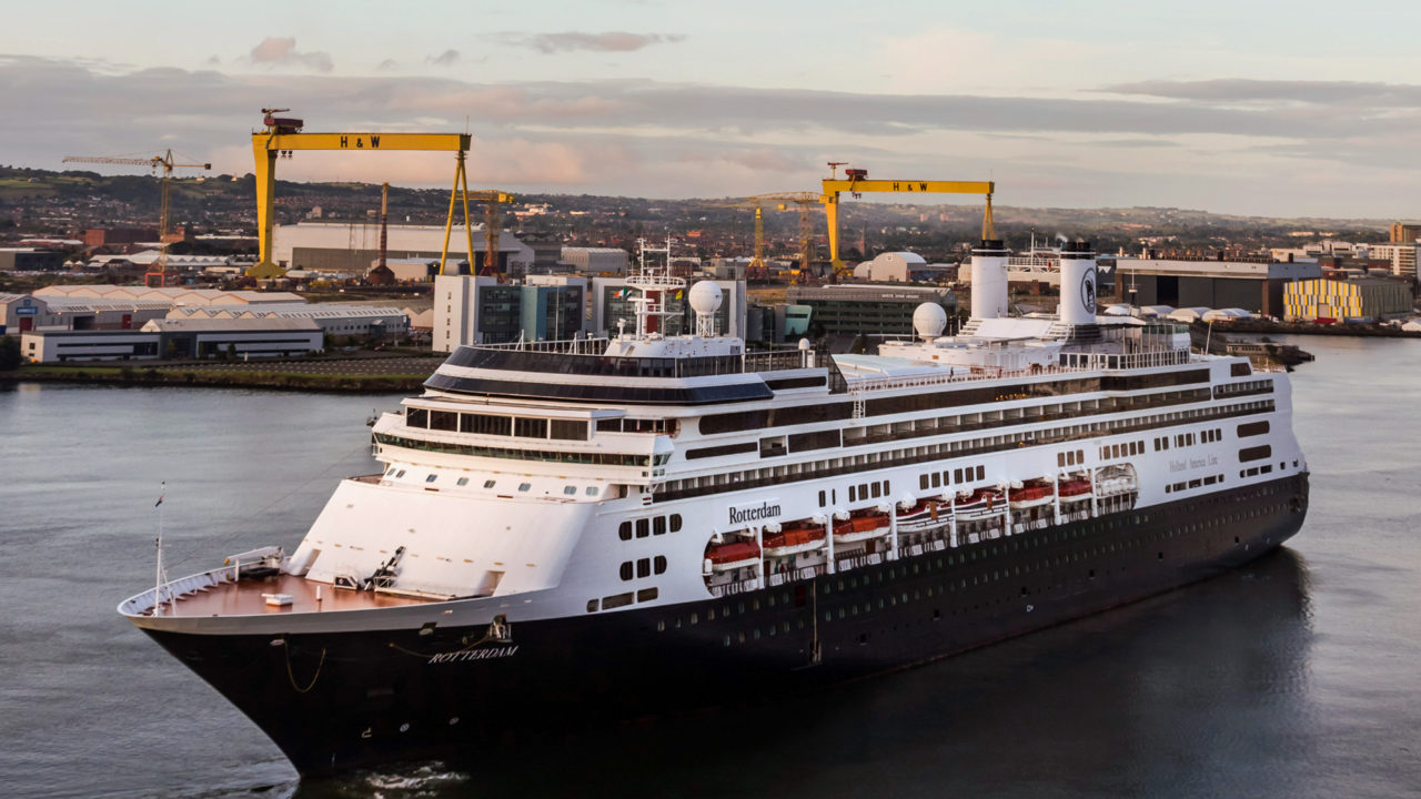 belfast cruise ship rotterdam