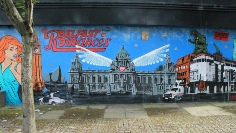 Belfast Romances Street Art Bullitt Hotel