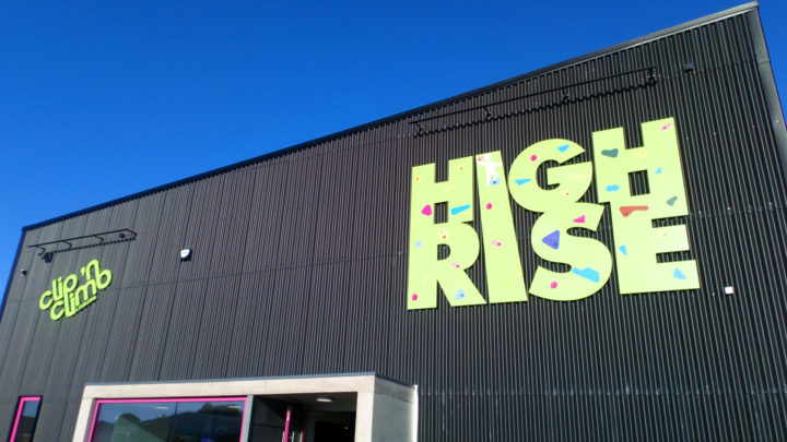 high rise exterior