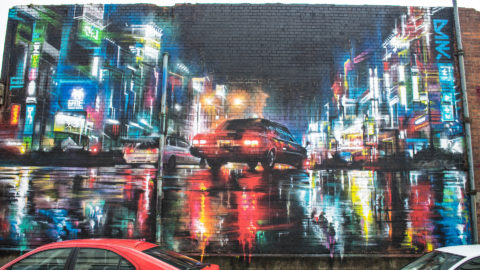Blurry Eyed Dan Kitchener Street Art