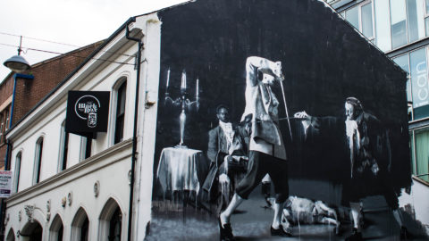 The Duel of Belfast Belfast Street Art Conor Harrington