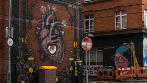 Keep Her Lit ADW Union Street Street Art