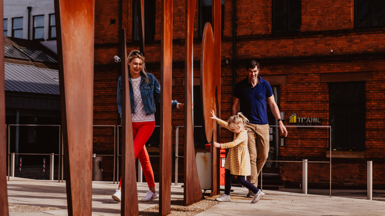 Spring in Belfast Family Maritime Mile Titanic Belfast2