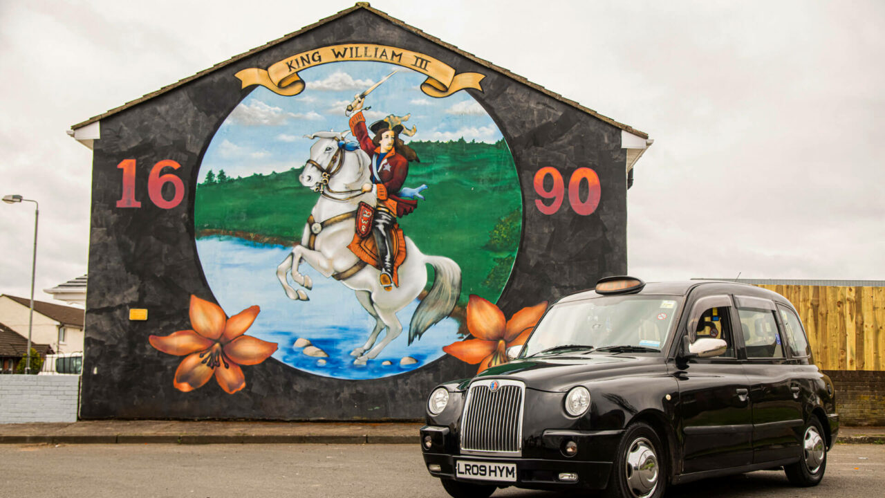 Cab Tours Belfast Mural