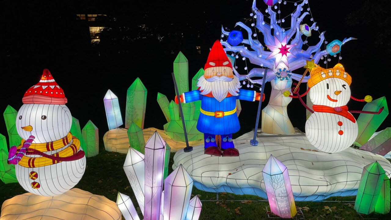 Bright Lights Botanic Snowmen