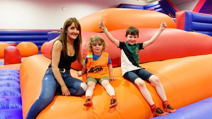 Airtastic Newtownabbey Inflata Park family