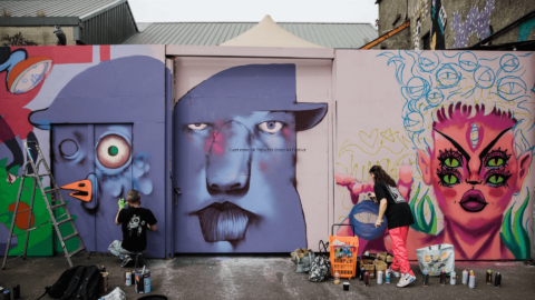 ‘Hit The North’ Street Art Festival Belfast