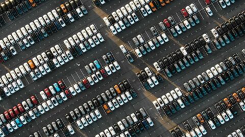 Life in a car park